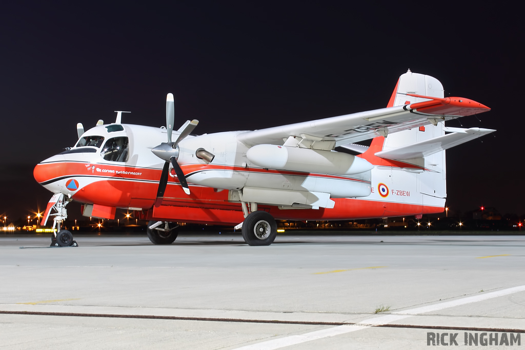 Grumman TS-2A Turbo Firecat - F-ZBEW - Securite Civile