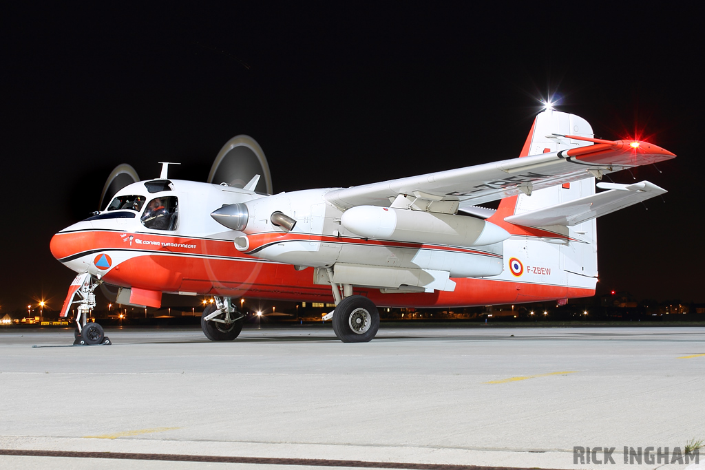 Grumman TS-2A Turbo Firecat - F-ZBEW - Securite Civile