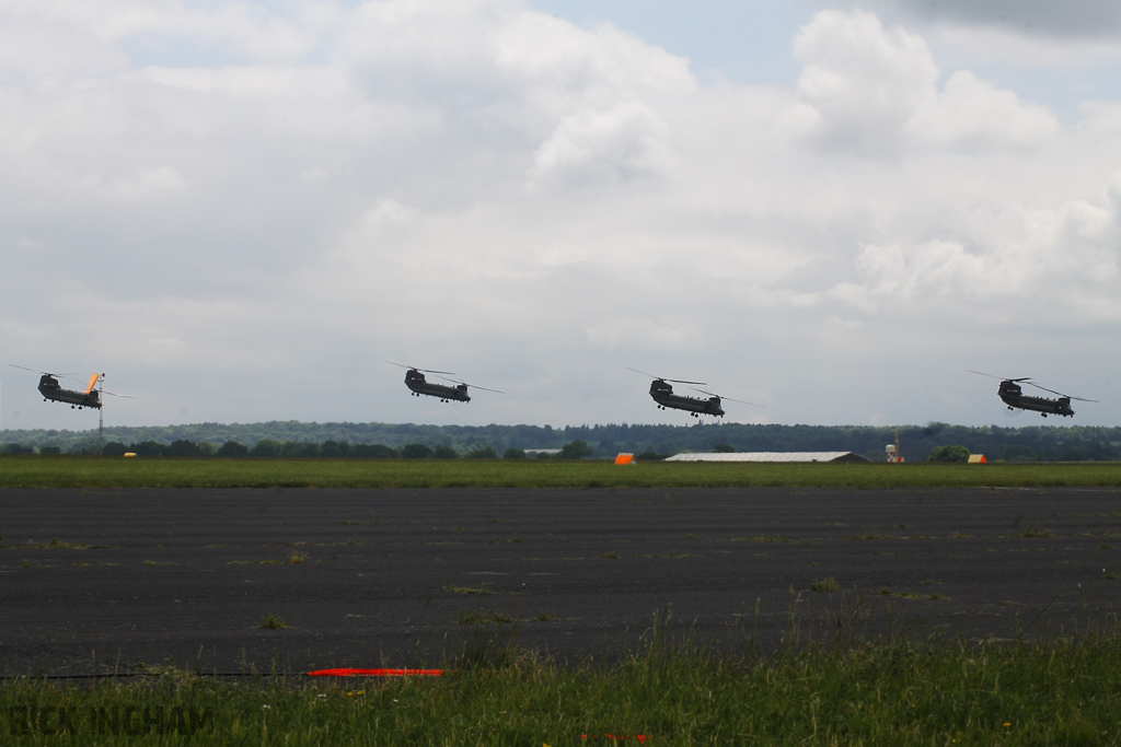 Boeing Chinook HC2 - ZA705/AN + ZA674/AD + ZH896 + ZD983 - RAF