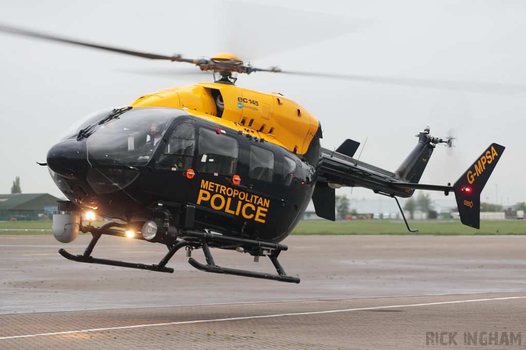 Eurocopter EC145 - G-MPSA - Metropolitan Police