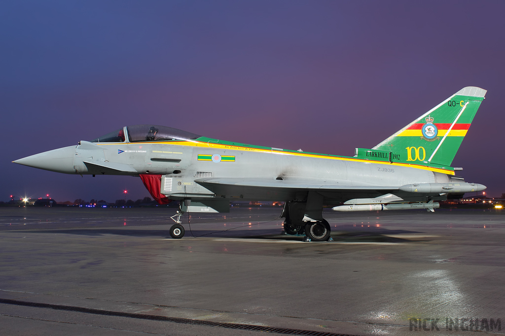 Eurofighter Typhoon FGR4 - ZJ936/QO-C - RAF