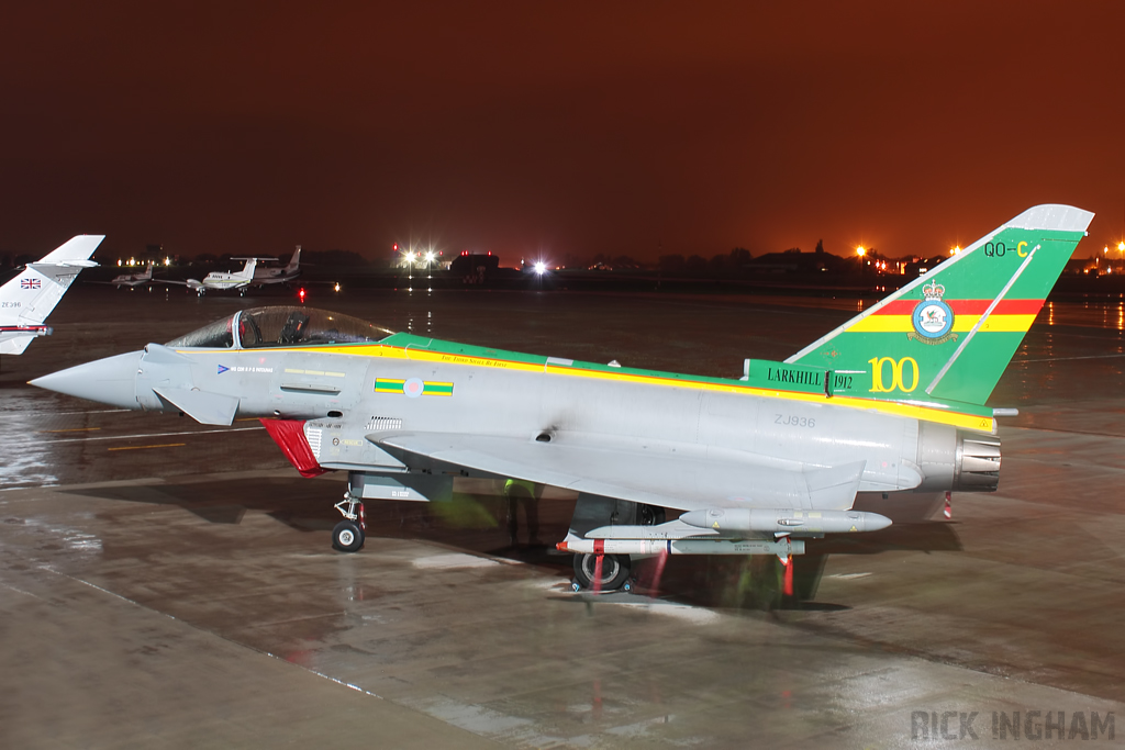 Eurofighter Typhoon FGR4 - ZJ936/QO-C - RAF