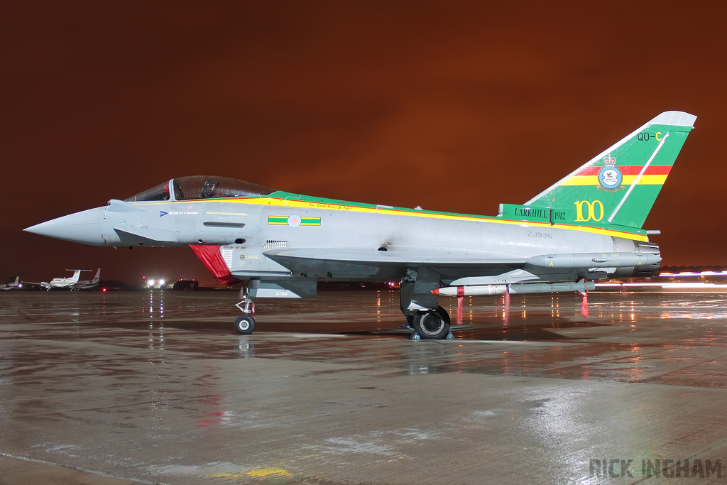 Eurofighter Typhoon FGR4 - ZJ936/QO-C - RAF