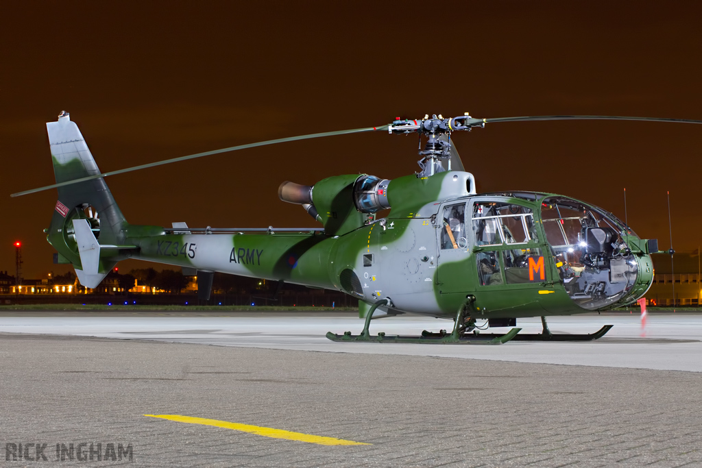 Westland Gazelle AH1 - XZ345 - AAC