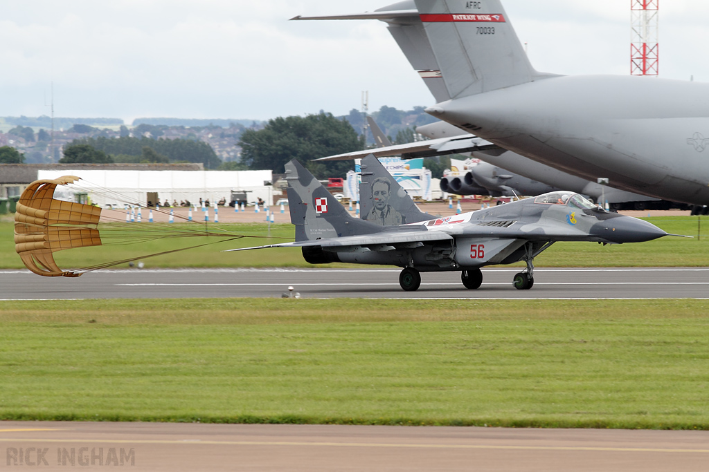 Mikoyan-Gurevich MiG-29 Fulcrum - 56 - Polish Air Force