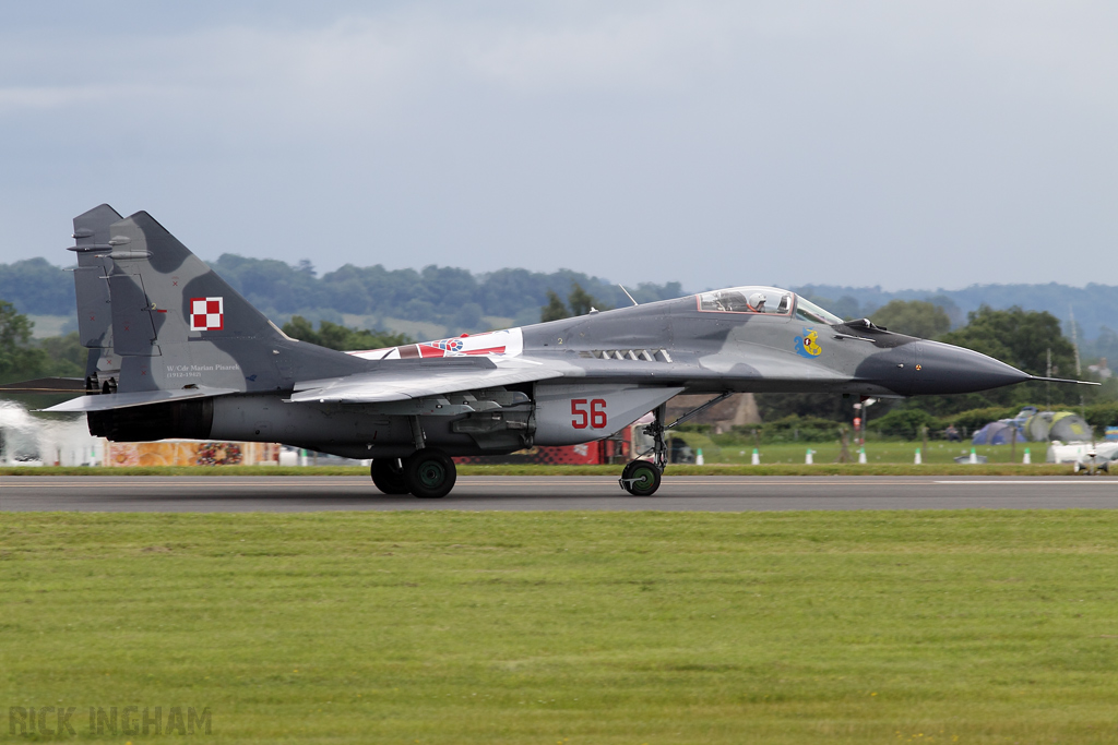 Mikoyan-Gurevich MiG-29 Fulcrum - 56 - Polish Air Force