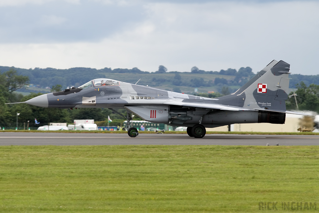 Mikoyan-Gurevich MiG-29 Fulcrum - 111 - Polish Air Force