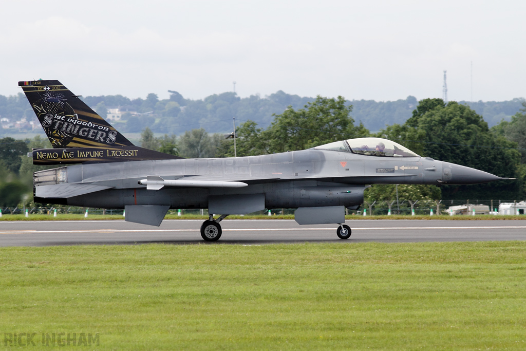 Lockheed Martin F-16AM Fighting Falcon - FA-121 - Belgian Air Component