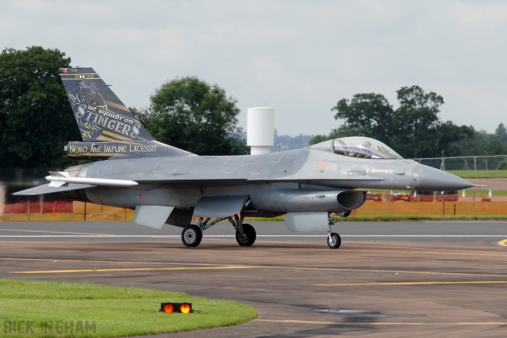 Lockheed Martin F-16AM Fighting Falcon - FA-121 - Belgian Air Component