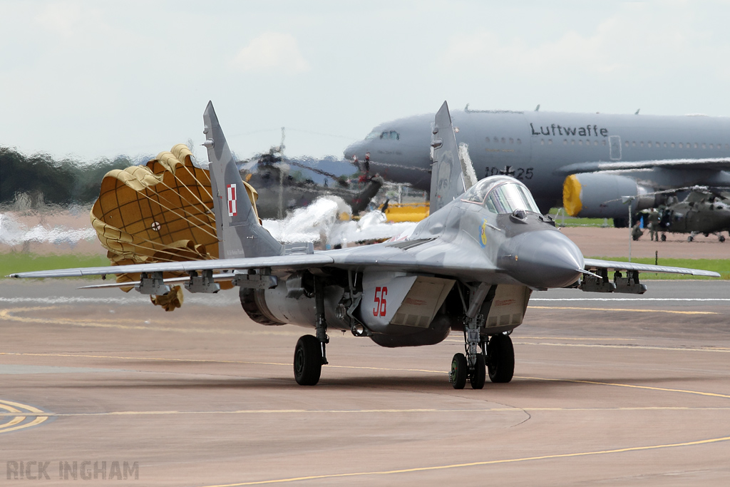 Mikoyan-Gurevich MiG-29 Fulcrum - 56 - Polish Air Force