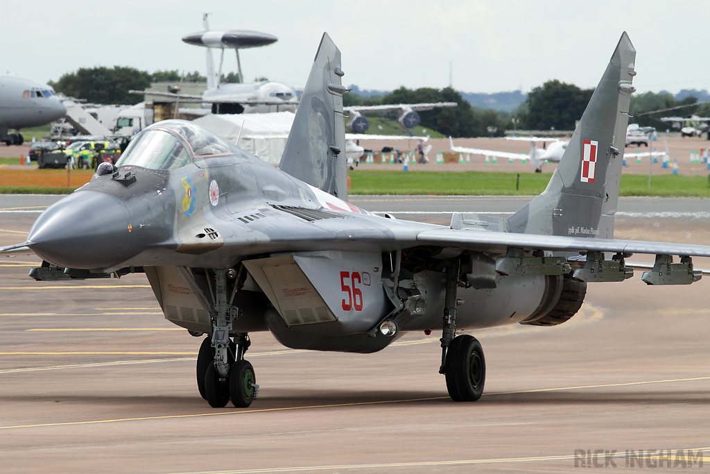 Mikoyan-Gurevich MiG-29 Fulcrum - 56 - Polish Air Force