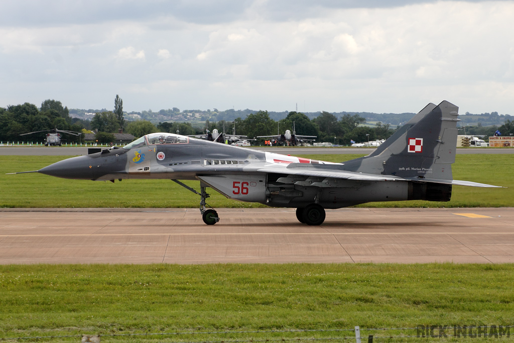 Mikoyan-Gurevich MiG-29 Fulcrum - 56 - Polish Air Force