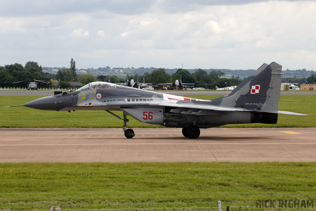 Mikoyan-Gurevich MiG-29 Fulcrum - 56 - Polish Air Force