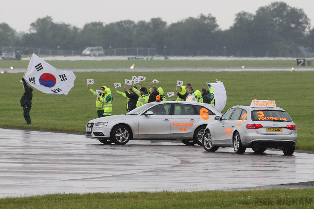 RIAT 2012 welcomes the Black Eagles