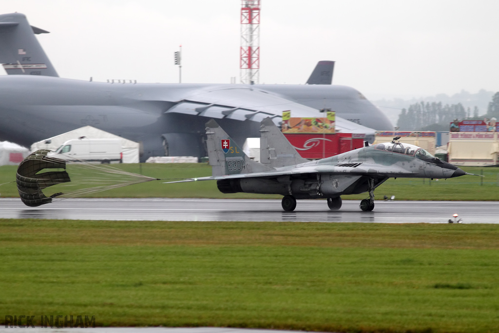 Mikoyan-Gurevich MiG-29UBS Fulcrum - 5304 - Slovakian Air Force