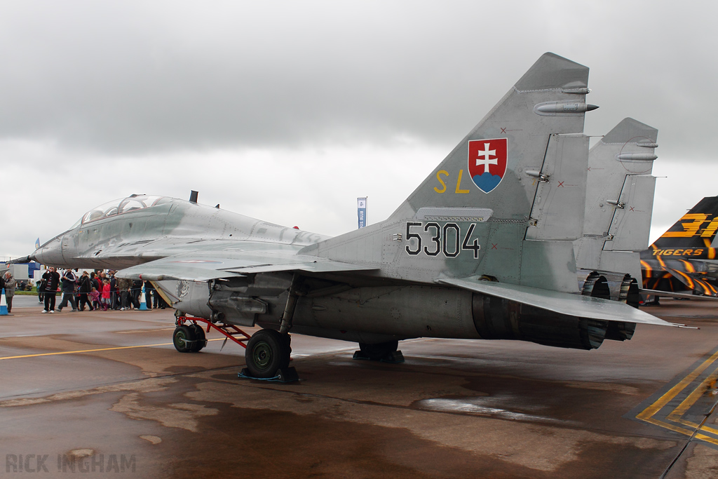 Mikoyan-Gurevich MiG-29UBS - 5304 - Slovakian Air Force