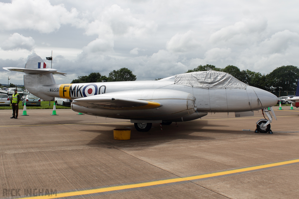 Gloster Meteor T7 - WA591/G-BWMF - RAF