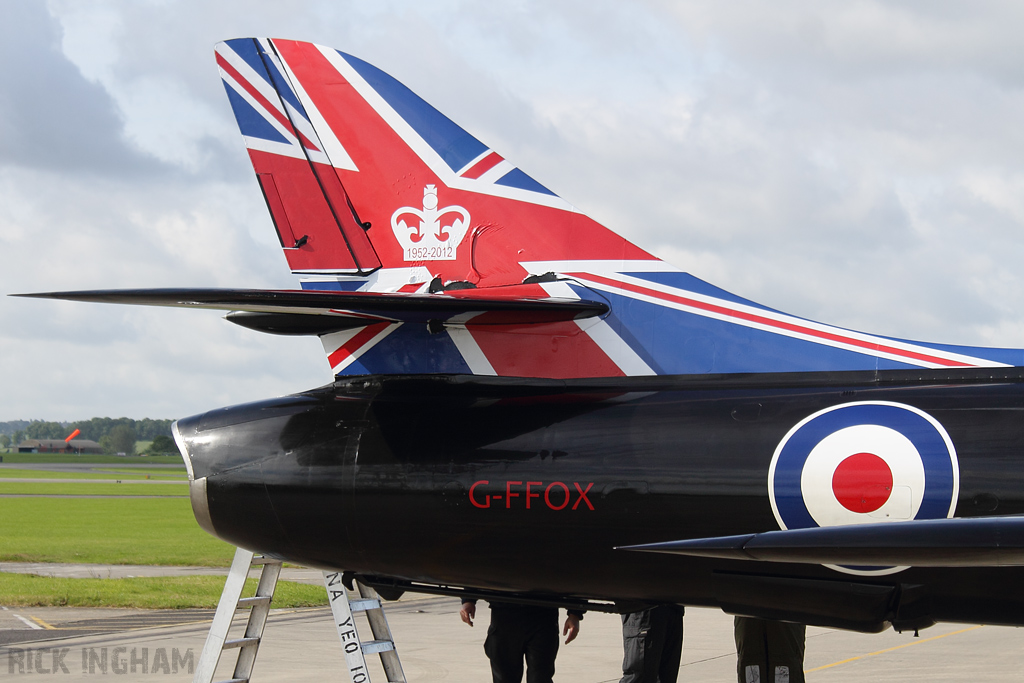 Hawker Hunter T7 - WV318/G-FFOX - RAF