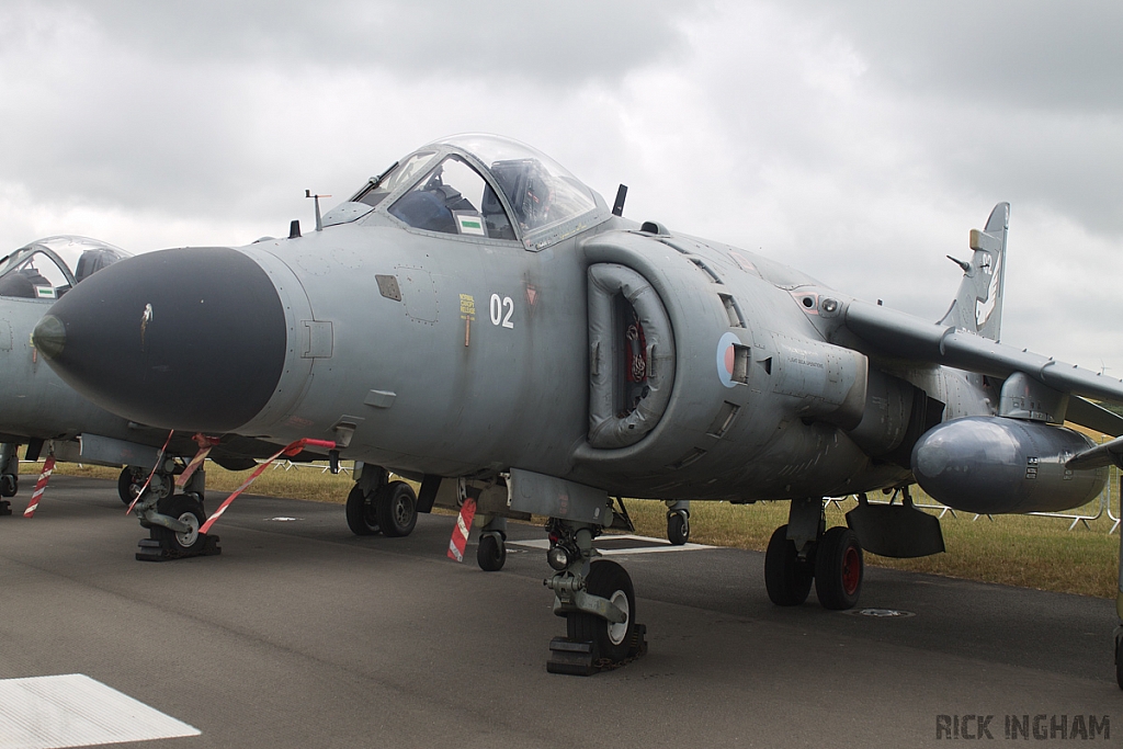 British Aerospace Sea Harrier FA2 - ZH802/02 - Royal Navy