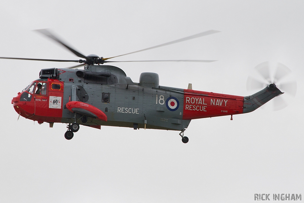 Westland Sea King HU5 - XV648/18 - Royal Navy