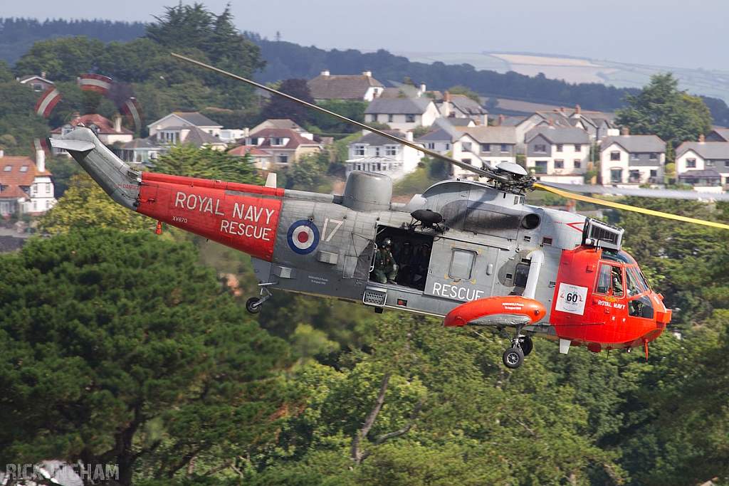 Westland Sea King HU5 - XV670/17 - Royal Navy