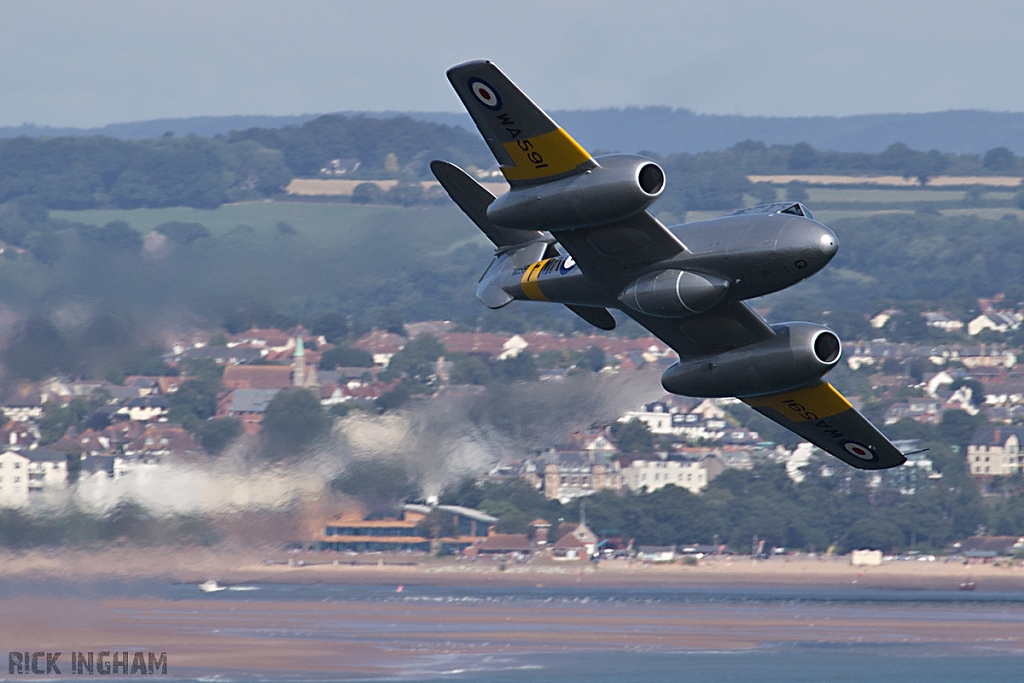 Gloster Meteor T7 - G-BWMF/WA591 - RAF