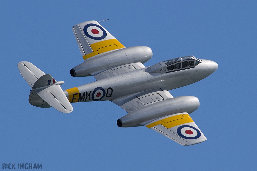 Gloster Meteor T7 - G-BWMF/WA591 - RAF