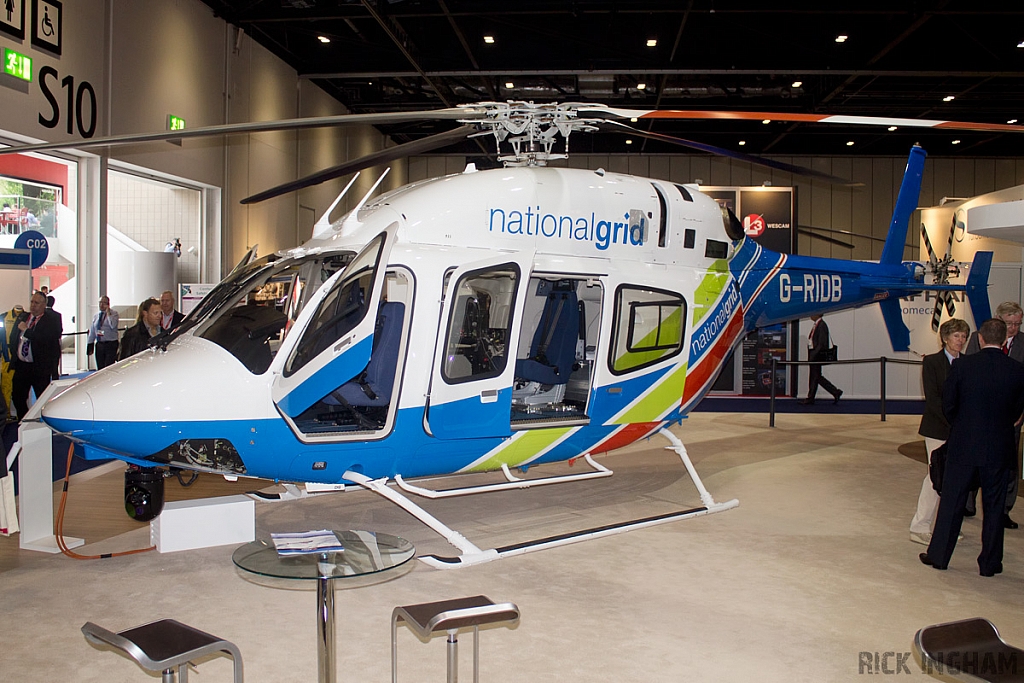 Bell 429 - G-RIDB - National Grid