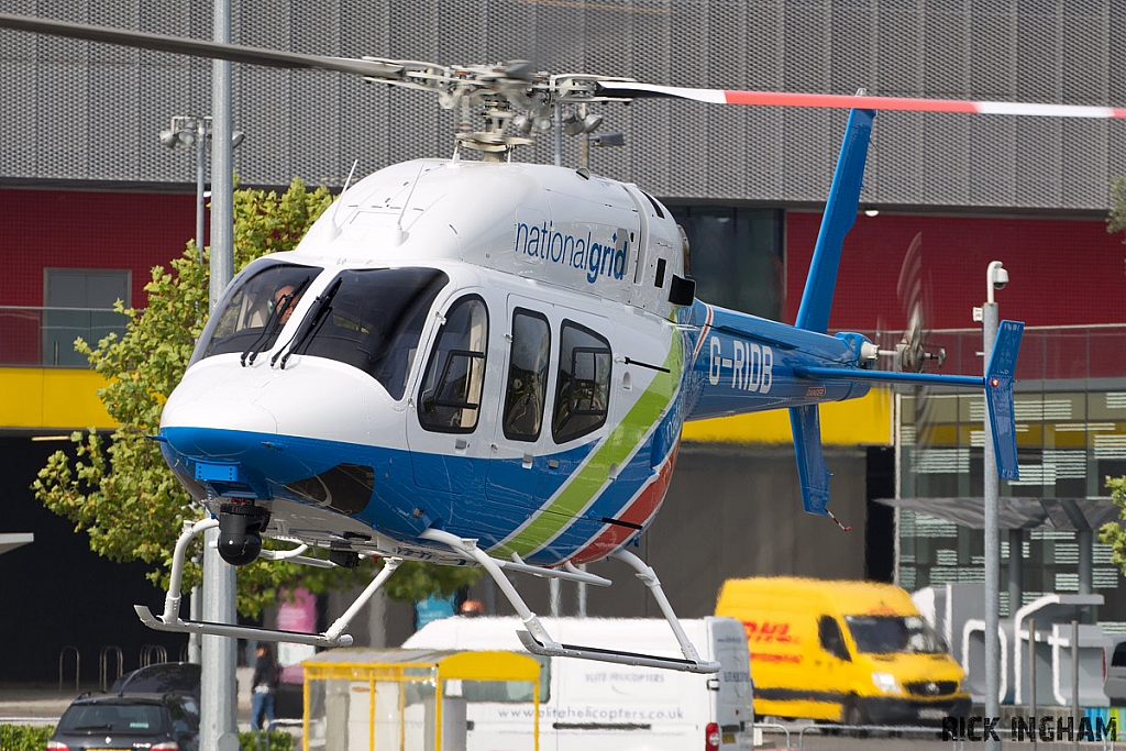 Bell 429 - G-RIDB - National Grid