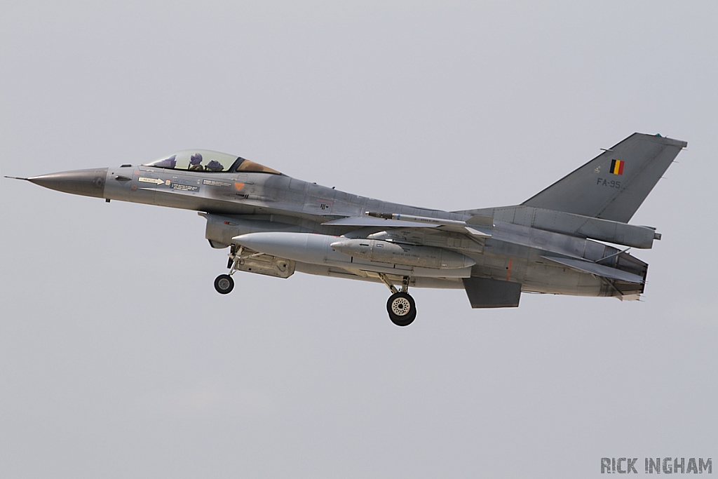 Lockheed Martin F-16AM Fighting Falcon - FA-95 - Belgian Air Component