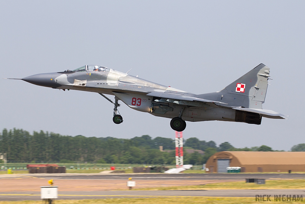 Mikoyan-Gurevich MiG-29A - 83 - Polish Air Force