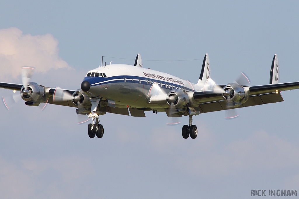 Lockheed L-1049F Super Constellation - HB-RSC - Breitling