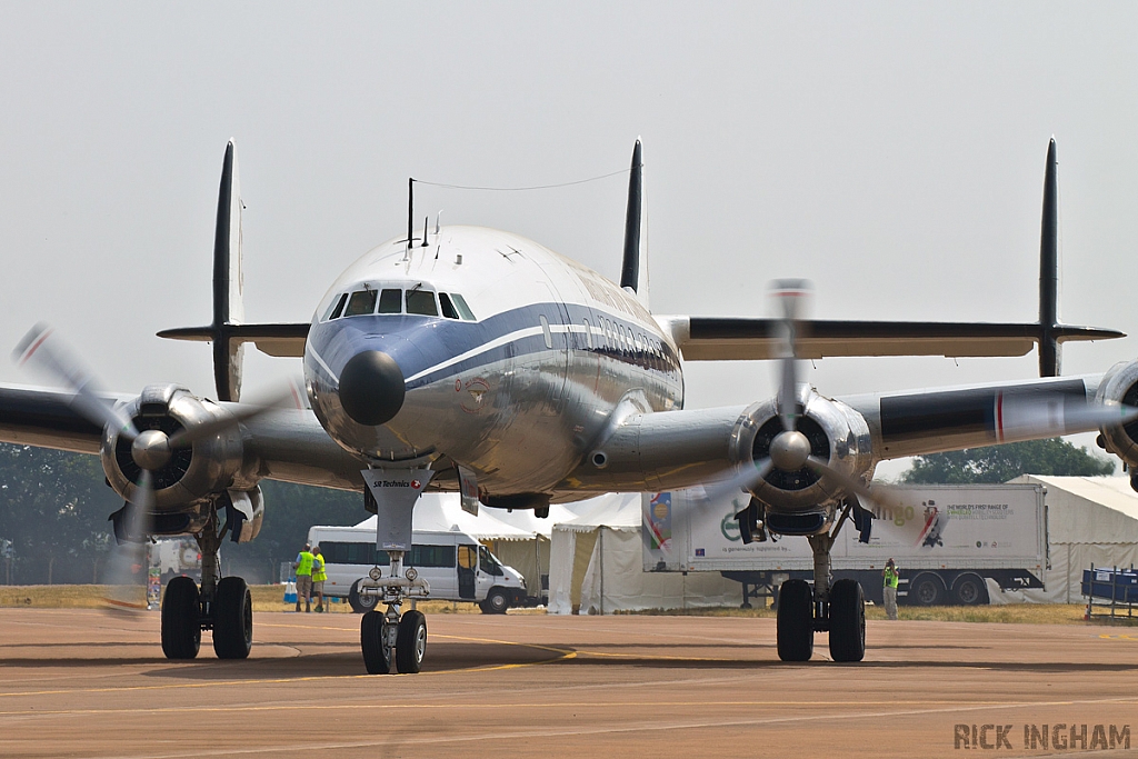 Lockheed L-1049F Super Constellation - HB-RSC - Breitling