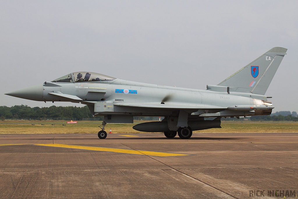 Eurofighter Typhoon FGR4 - ZK343/EA - RAF