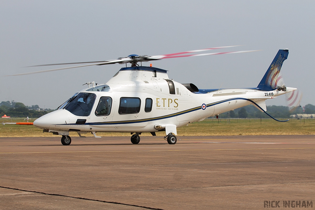 Agusta A109E Power - ZE416 - QinetiQ