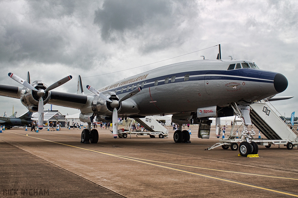 Lockheed L-1049F Super Constellation - HB-RSC - Breitling