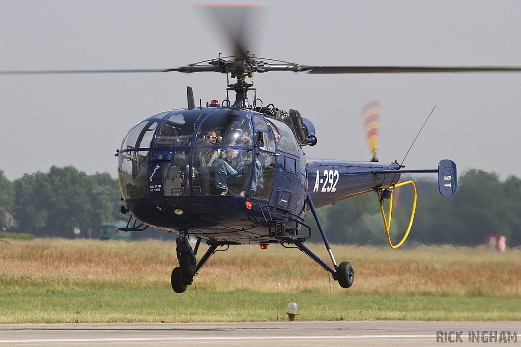 Aerospatiale SA316B Alouette III - A-292 - RNLAF