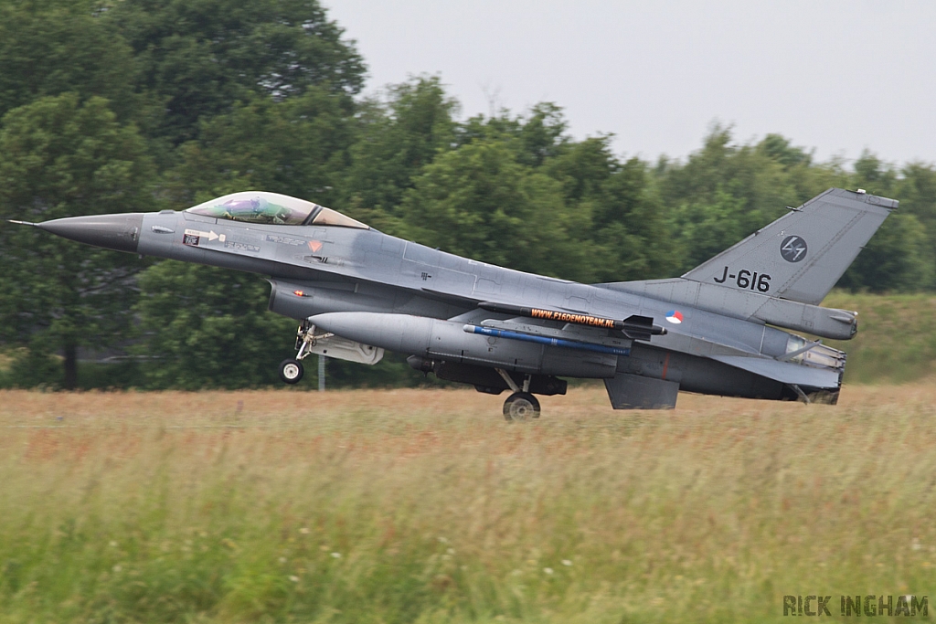 Lockheed Martin F-16AM Fighting Falcon - J-616 - RNLAF