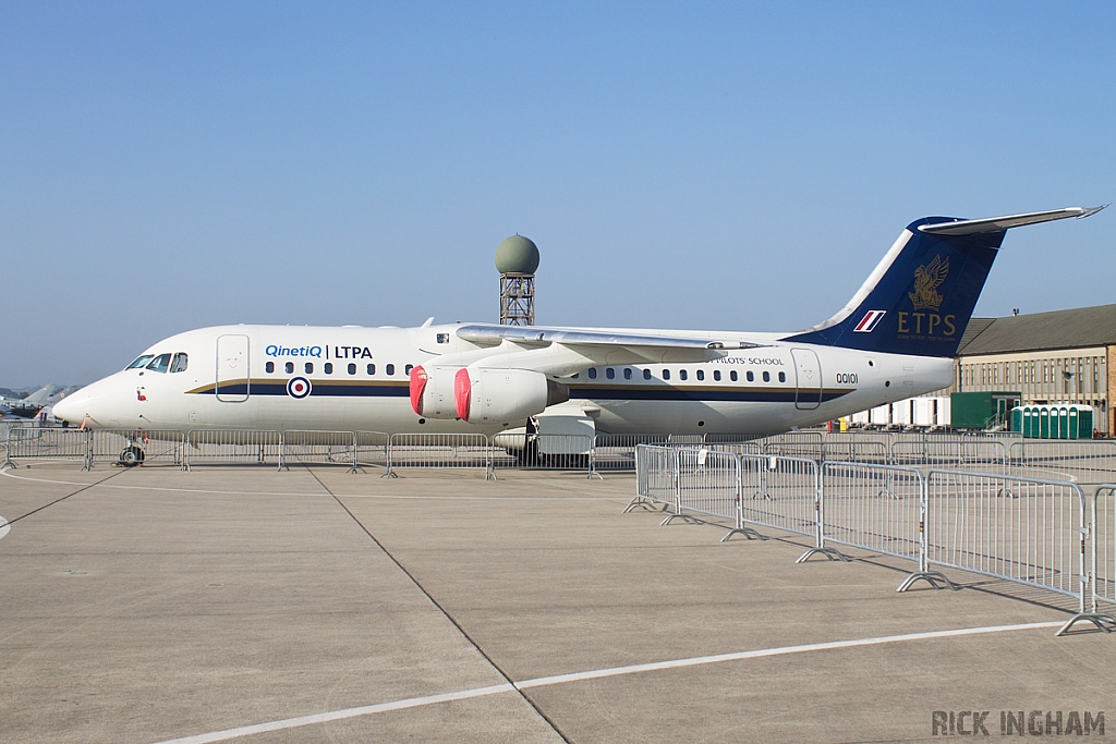 BAe Avro RJ-100 - QQ101 - QinetiQ