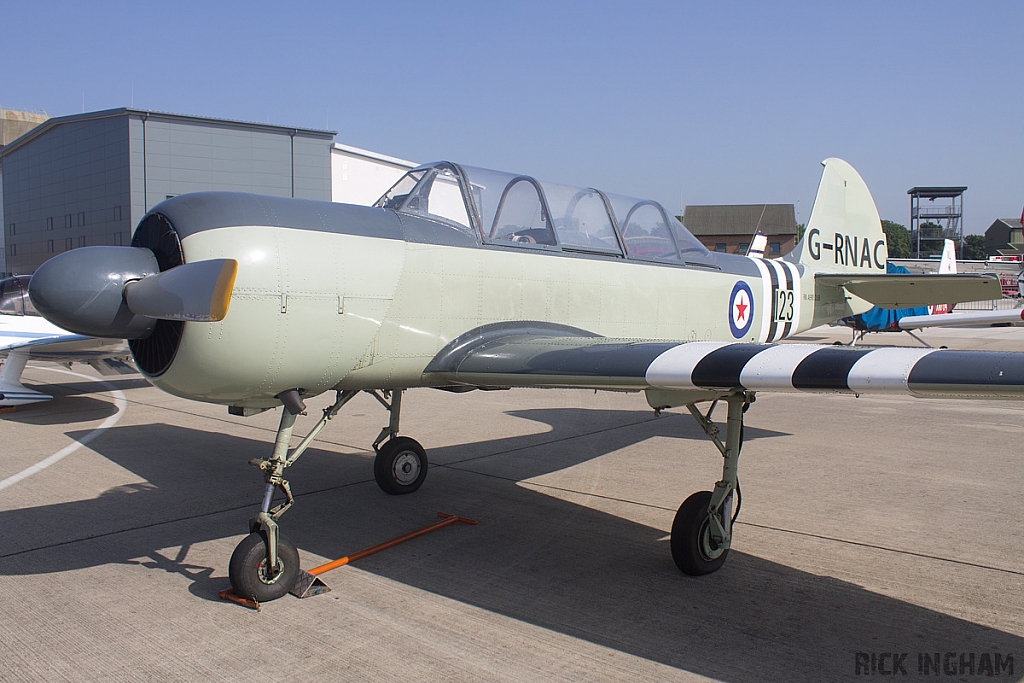 Yakovlev Yak-52 - G-RNAC - RN Aero Club