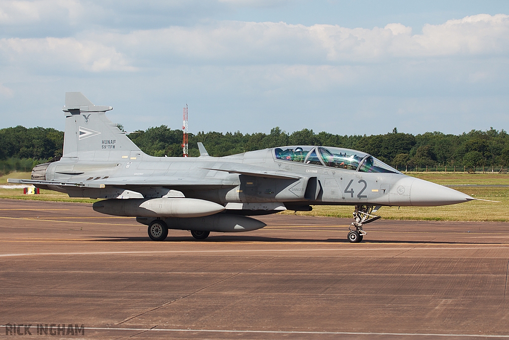 Saab JAS-39D Gripen - 42 - Hungarian Air Force