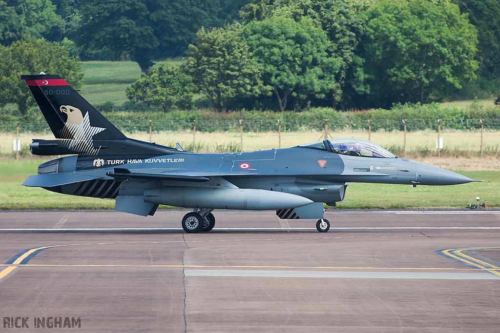 Lockheed Martin F-16C Fighting Falcon - 90-0011 - Turkish Air Force