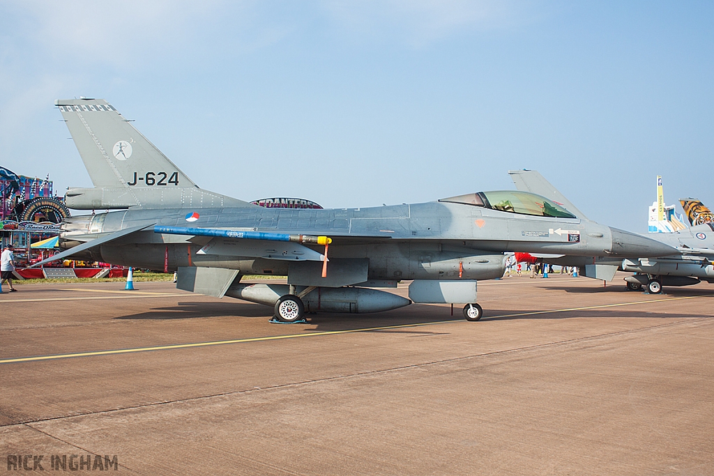 Lockheed Martin F-16AM Fighting Falcon - J-624 - RNLAF