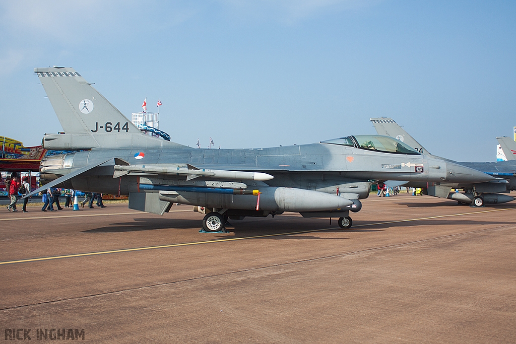 Lockheed Martin F-16AM Fighting Falcon - J-644 - RNLAF