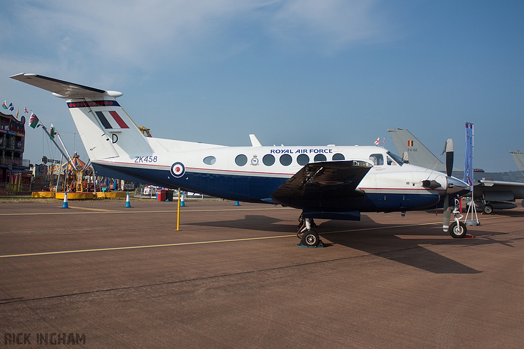 Beech King Air B200 - ZK458/D - RAF