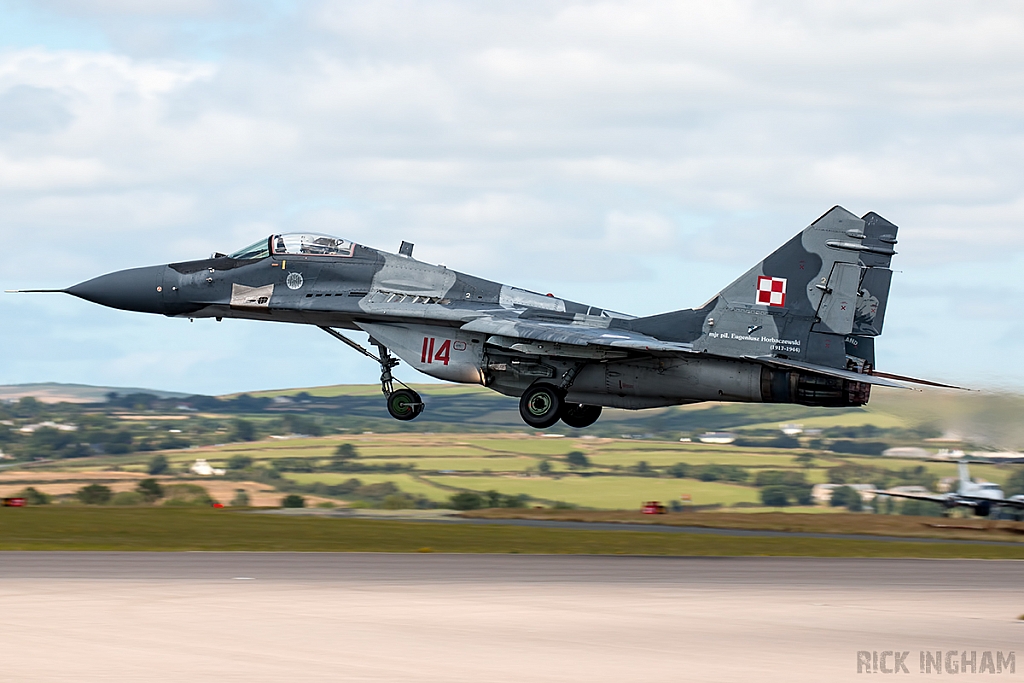 Mikoyan-Gurevich MiG-29A - 114 - Polish Air Force