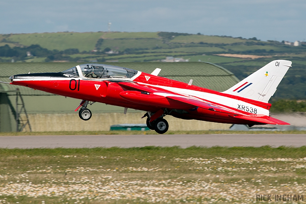 Hawker Siddeley Gnat T1 - G-RORI/ XR538 - RAF