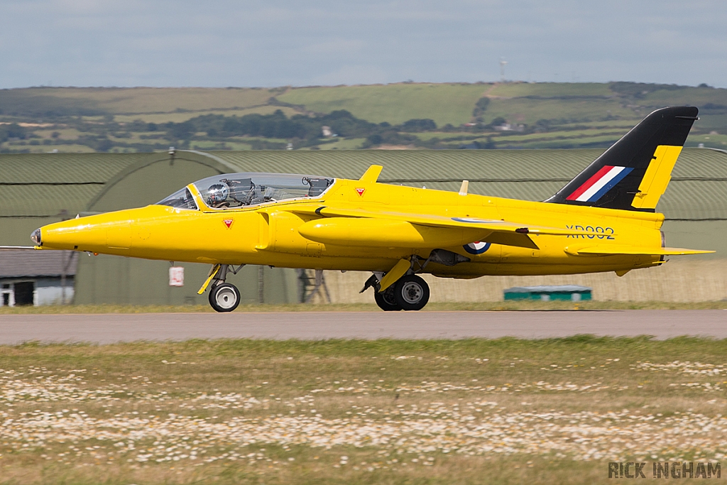 Hawker Siddeley Gnat T1 - XR992/G-MOUR - RAF/Yellow Jacks