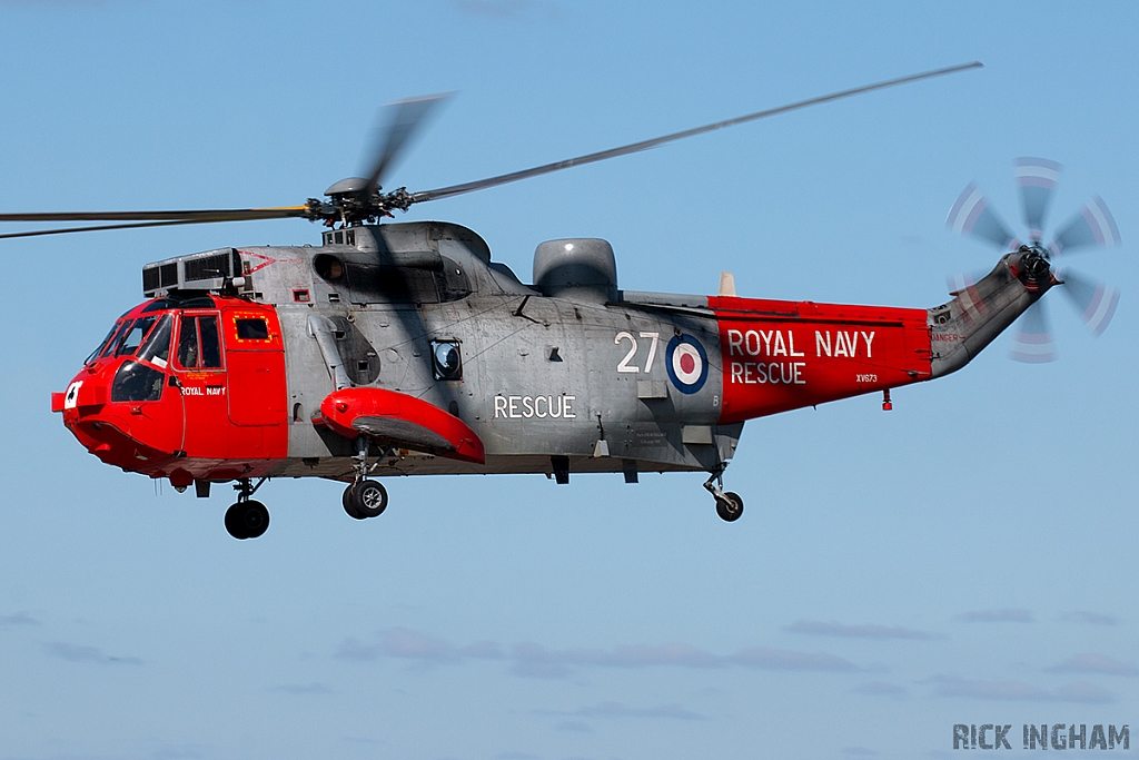 Westland Sea King HU5 - XV673/27 - Royal Navy