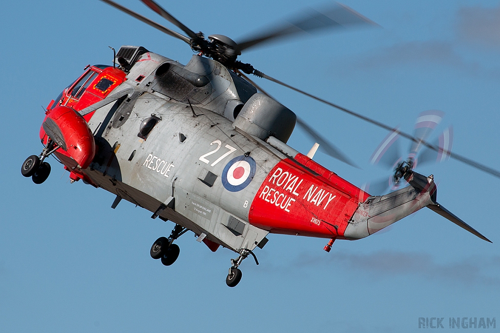 Westland Sea King HU5 - XV673/27 - Royal Navy